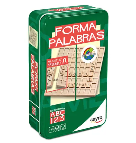 Formapalabras Madera Caja Chapa Pequeño