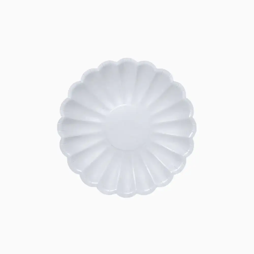 Large Blue Wavy Dishes - 8ud