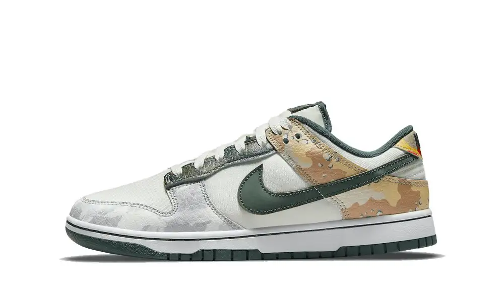 Nike Dunk Low Sail Multicamo GS