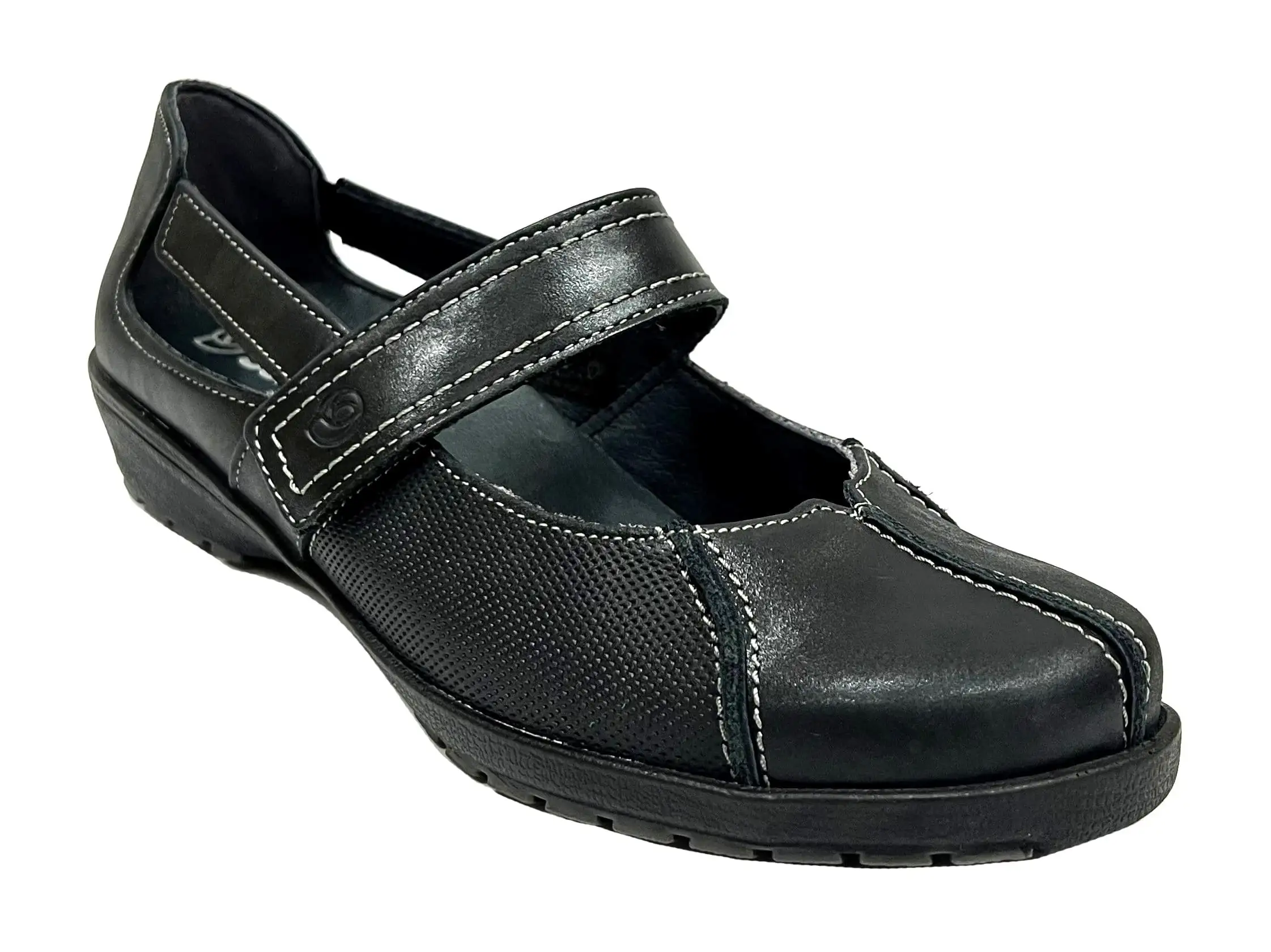 Soft 36p 3429 Black Cinder Woman Shoe Mercedes