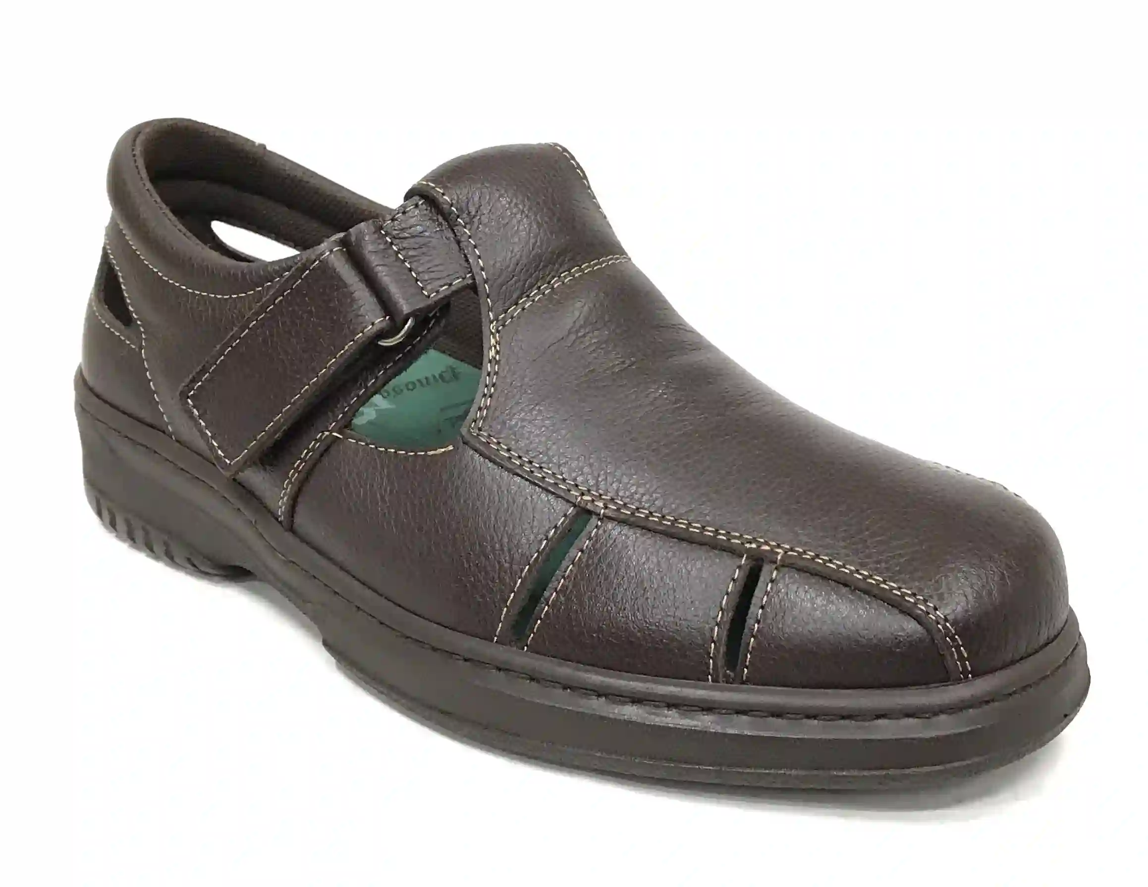 Pinoso's 6008-H Brown Sandalia Diabetic Pie