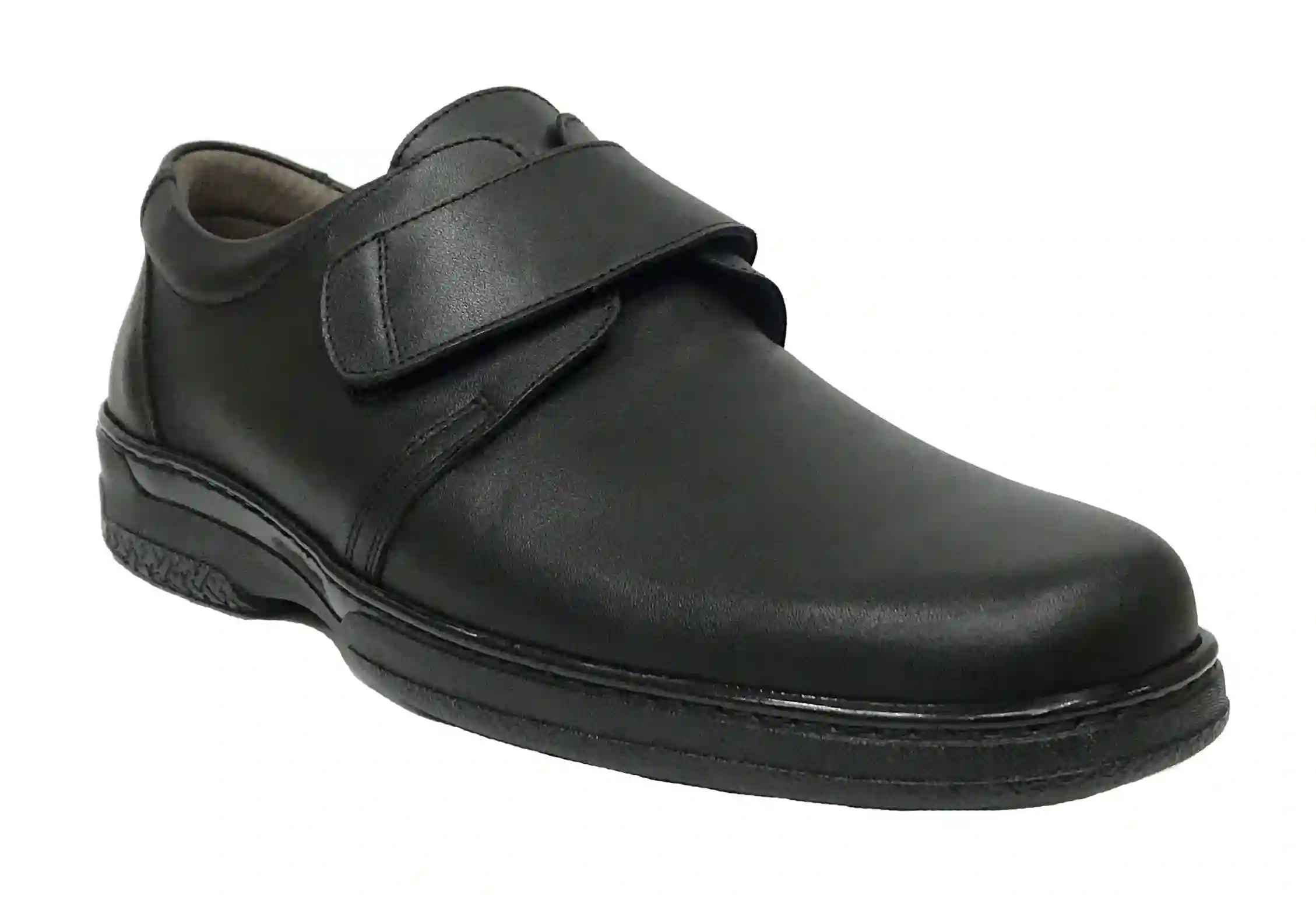 Primocx 6984 Black Diabetic foot shoe with velcro