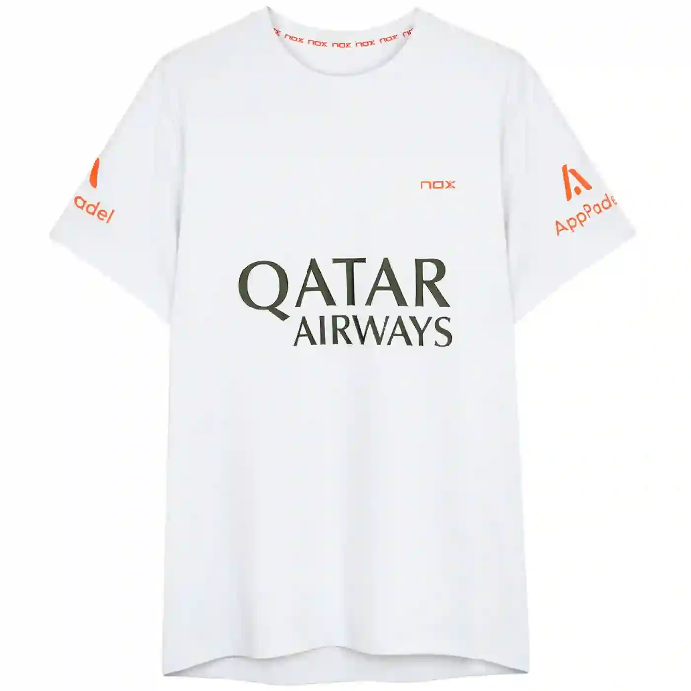 Camiseta Nox Sponsors Agustin Tapia blanco 2025