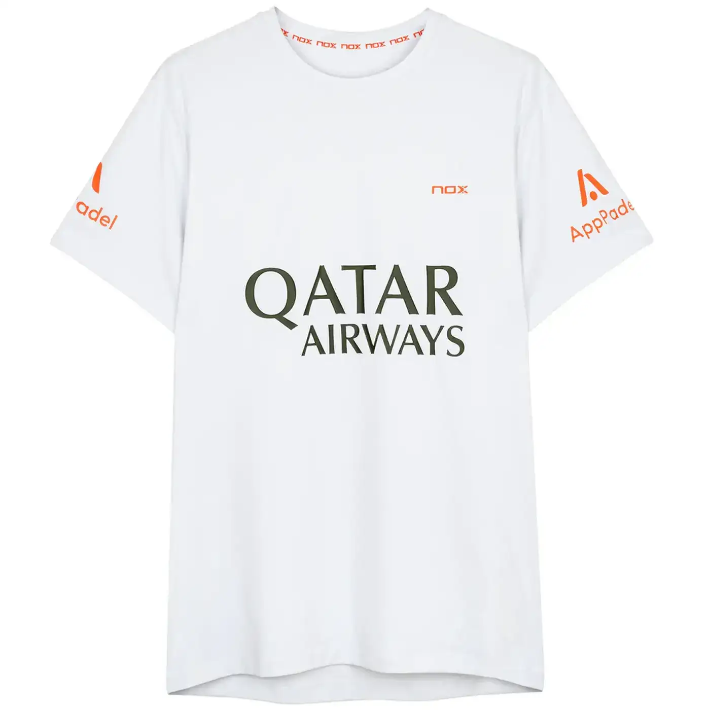 Camiseta Nox Sponsors Agustin Tapia blanco 2025