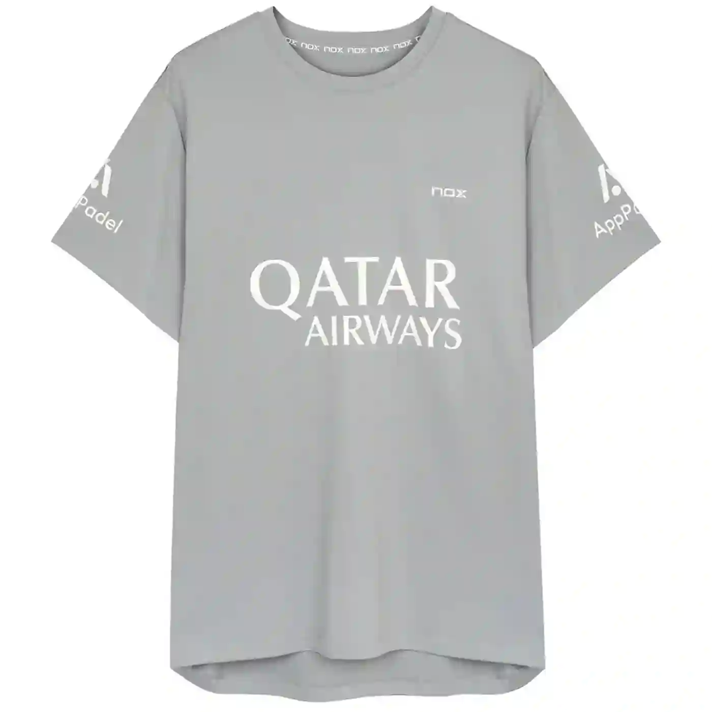 NOx sponsors t -shirt Agustin Tapia Gray 2025