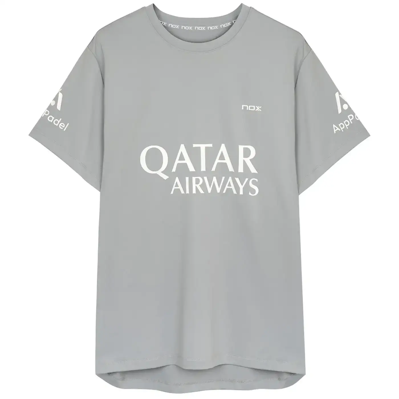 NOx sponsors t -shirt Agustin Tapia Gray 2025