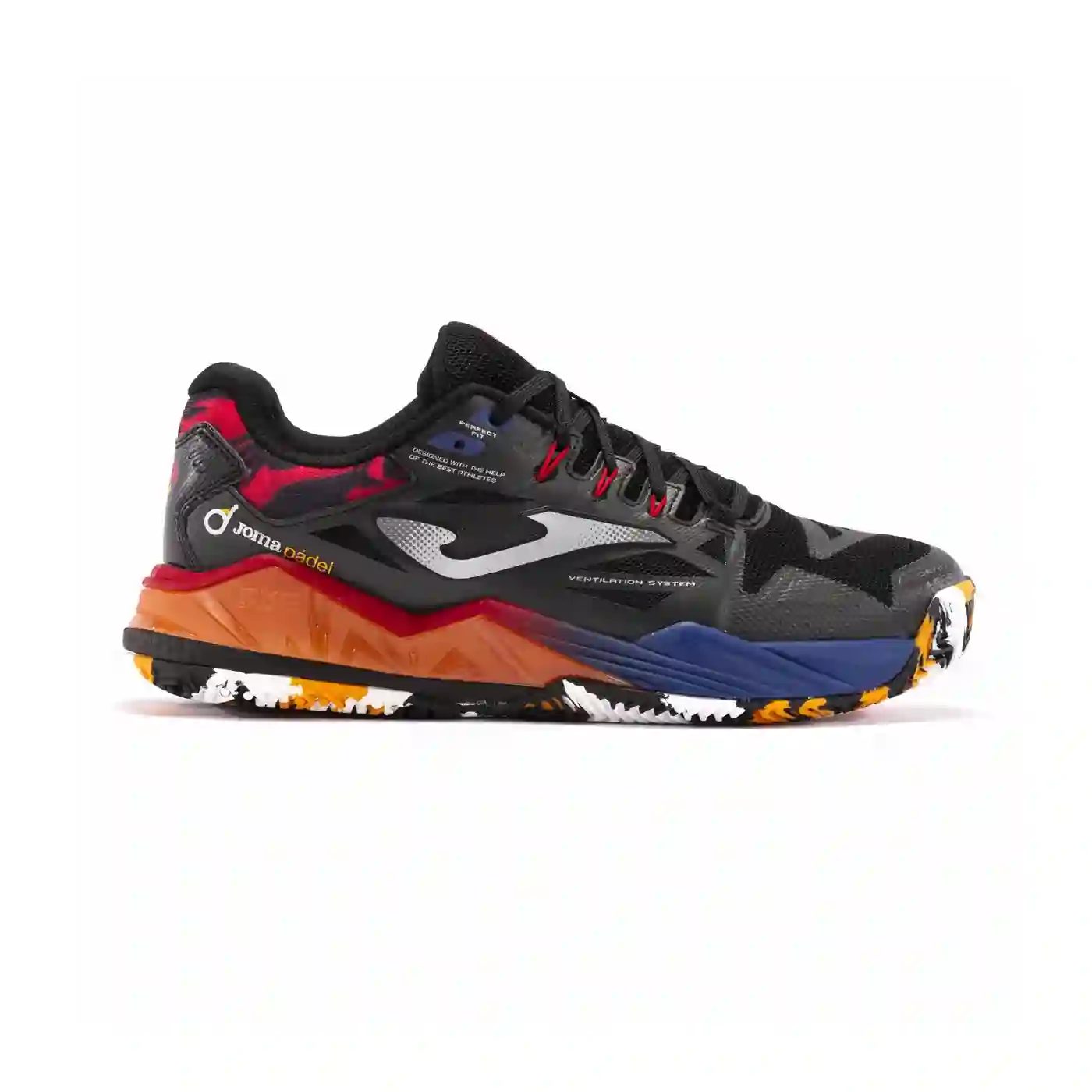 Joma Padel Shoes Spin Men 2401 Black