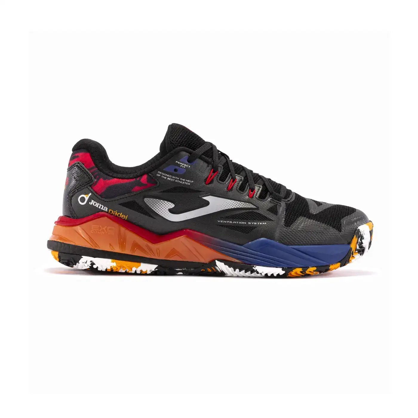Joma Padel Shoes Spin Men 2401 Black