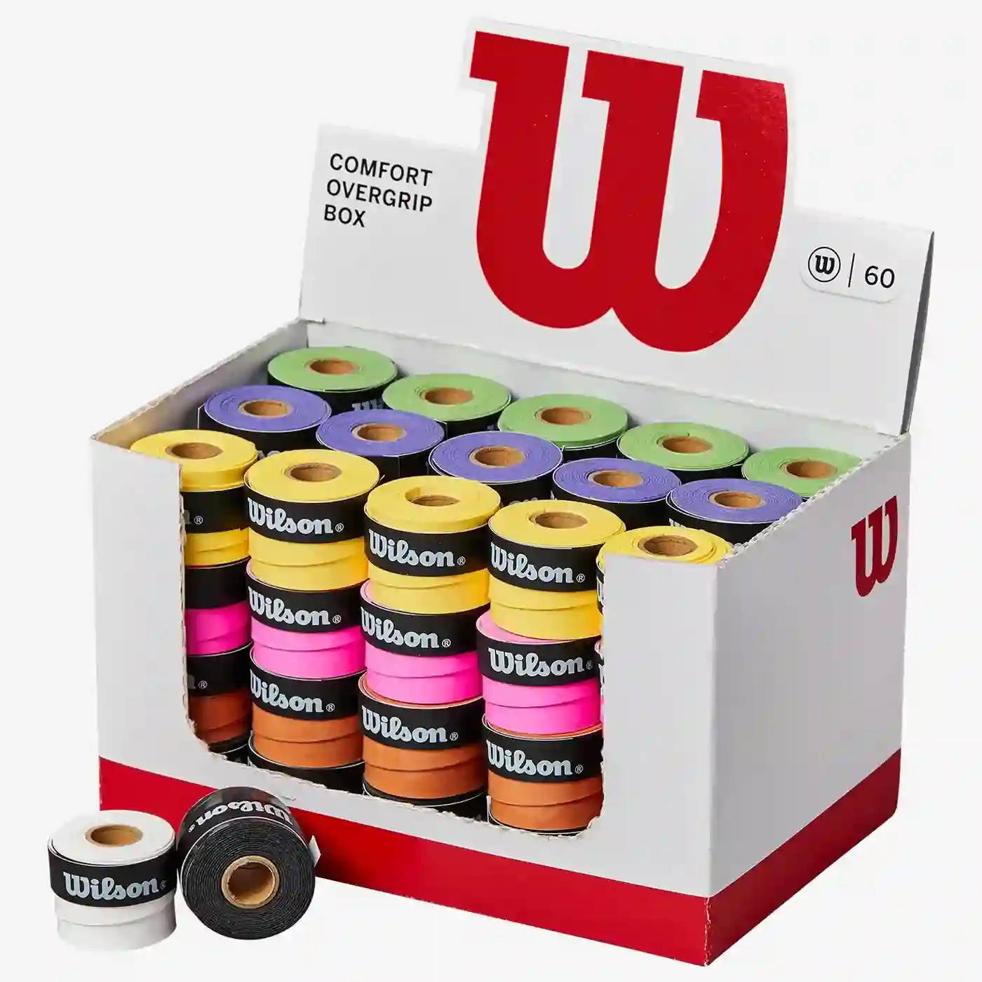 Caja Wilson Pro 60 Overgrip Multicolor