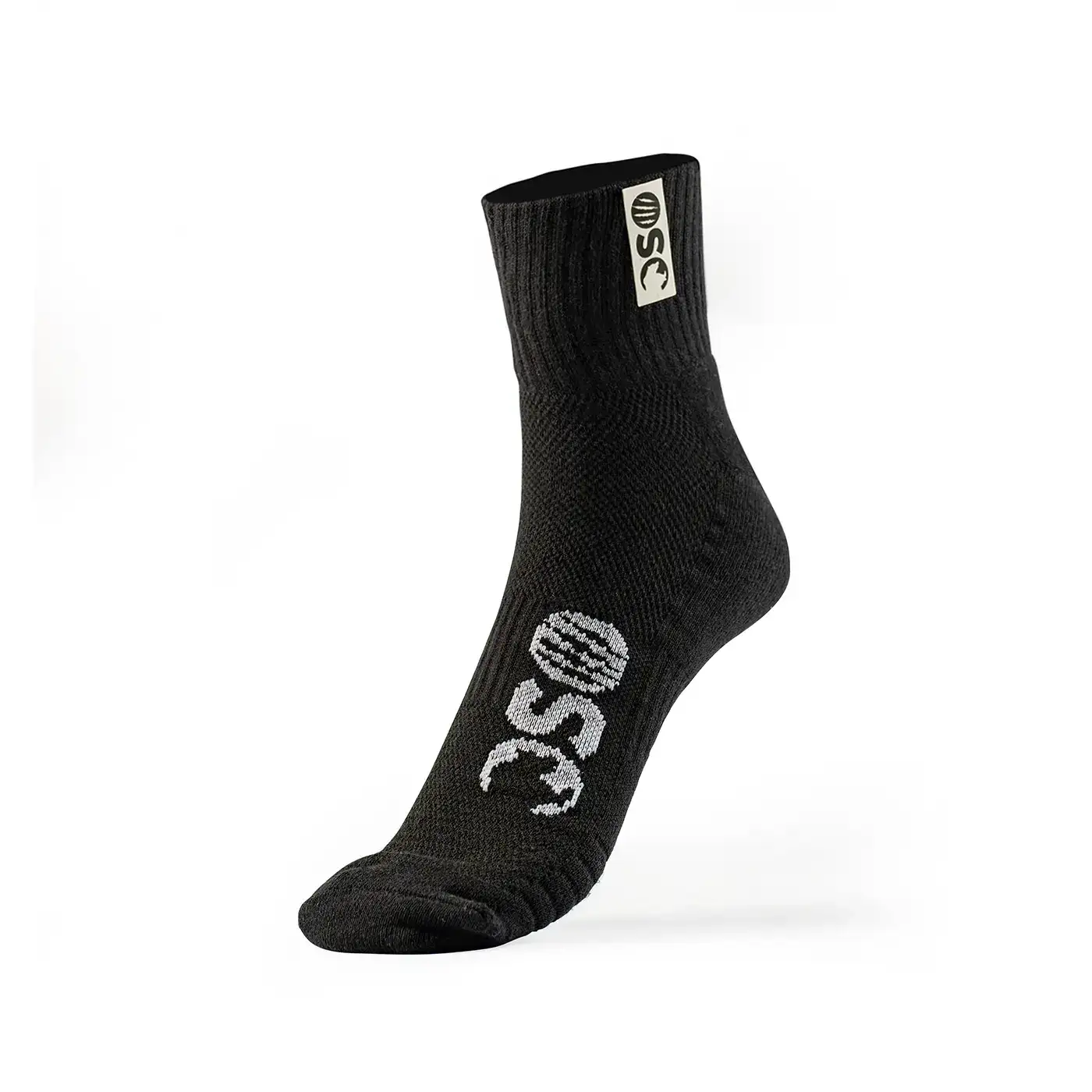 Calcetines Cortos Oso Padel Negro 2 Pares