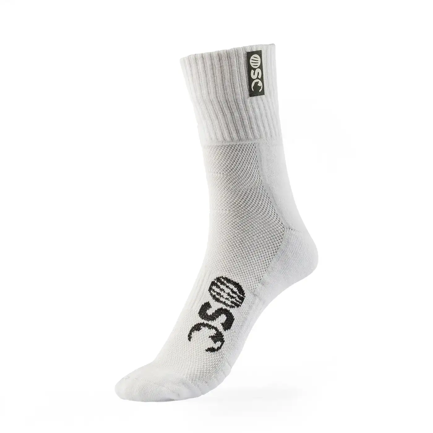 Calcetines Largos Oso Padel Blanco 2 Pares