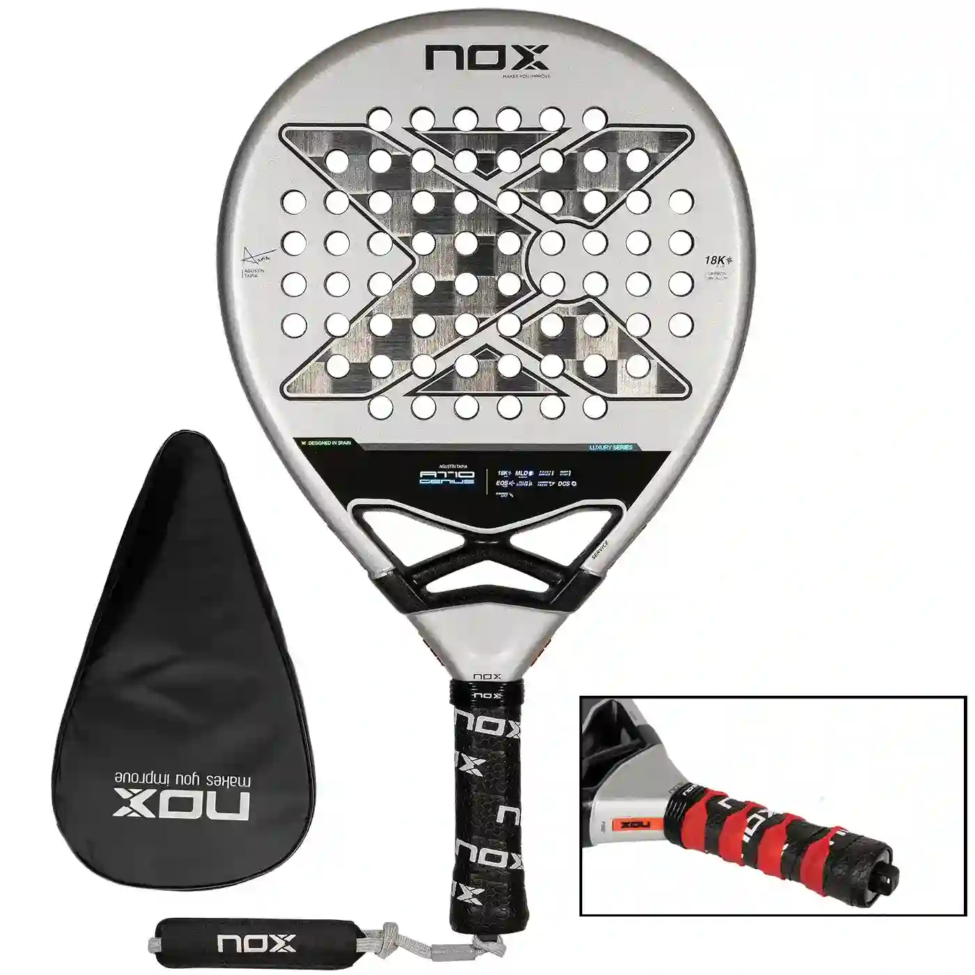 Padel nox at10 luxury genius 18k 2024