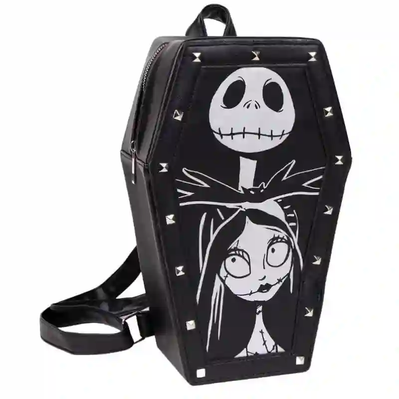 MOCHILA NIGHTMARE BEFORE CHRISTIMAS EN FORMA DE ATAUD