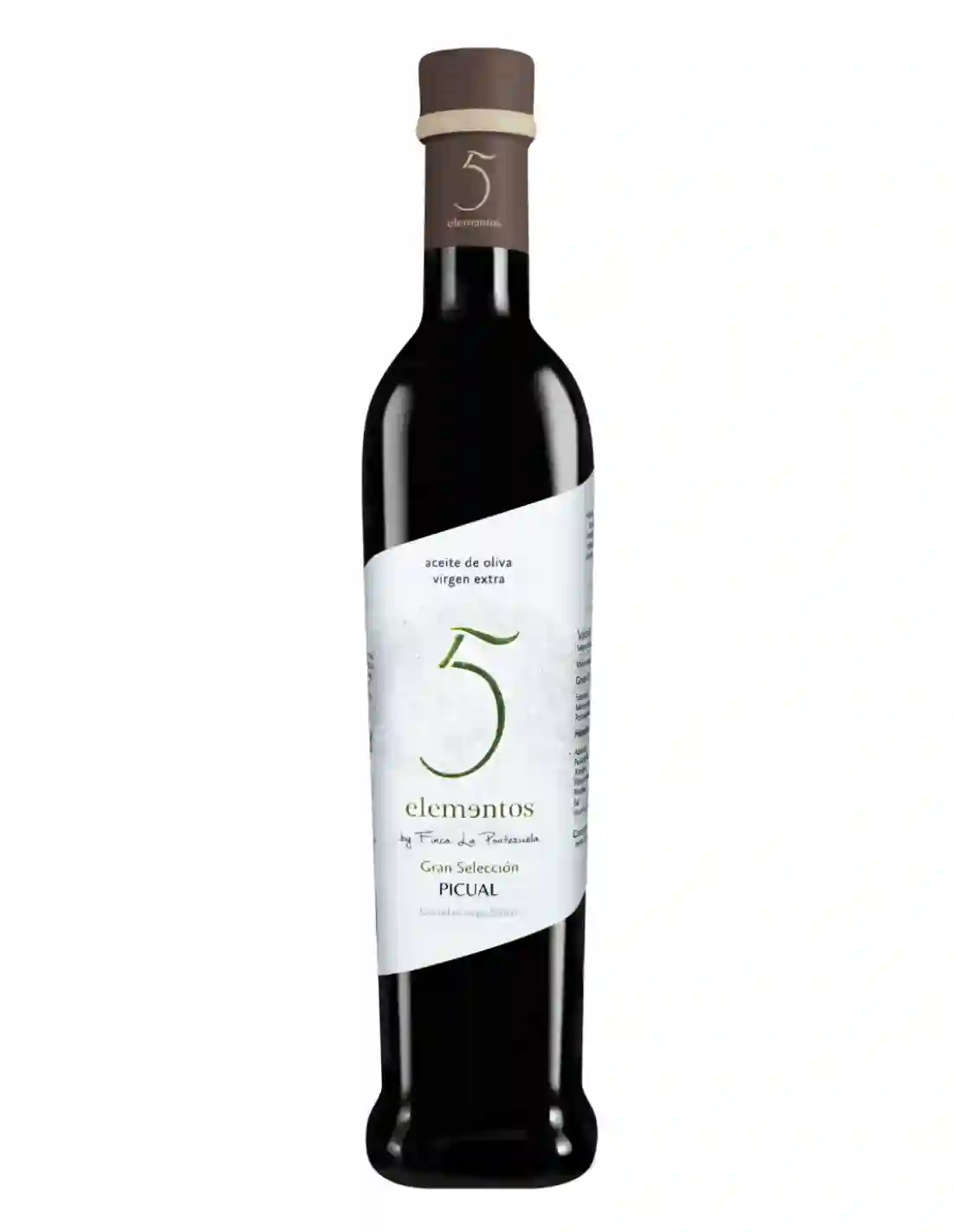 Finca La Pontezuela 5 Elementos Gran Selección Picual - Botella de vidrio 500 ml.