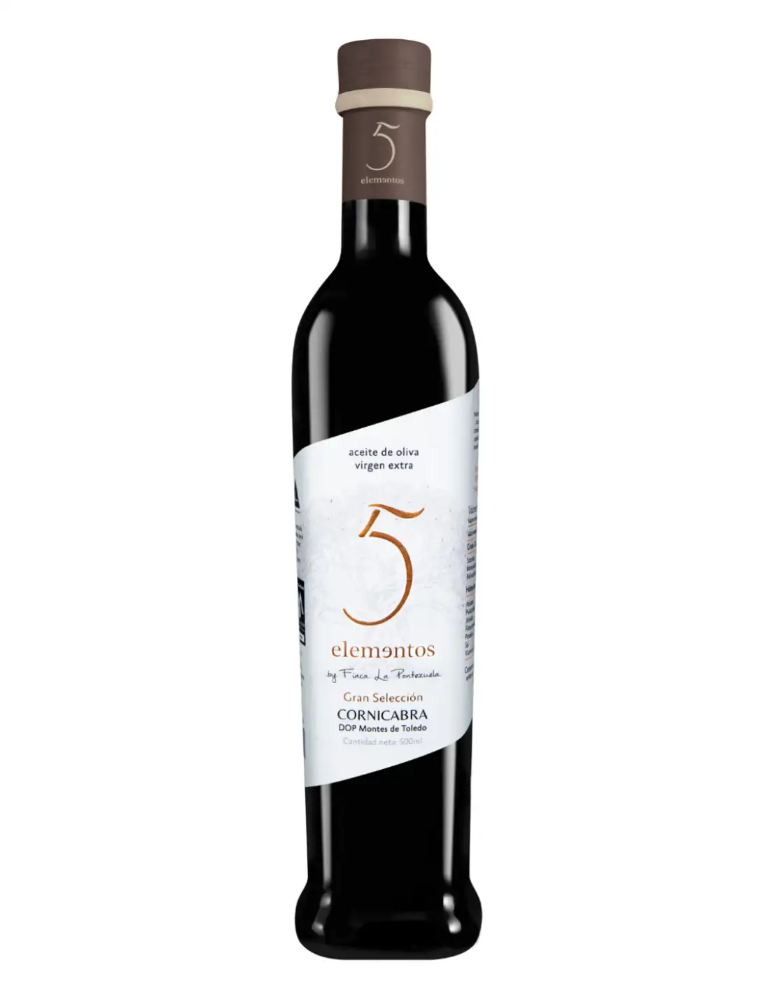 Finca La Pontezuela 5 Elementos Gran Selección Cornicabra - Botella de vidrio 500 ml.