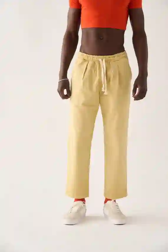 PANTALÓN WORKER CREMA / PITAGORA