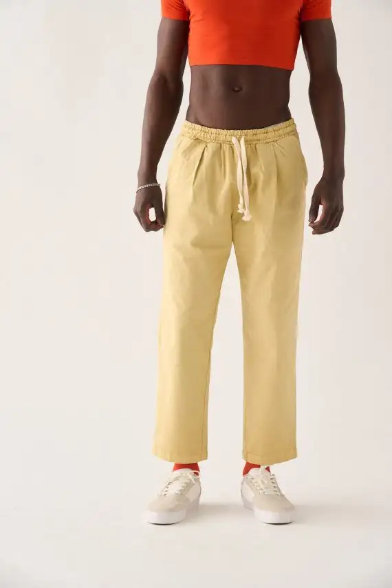PANTALÓN WORKER CREMA / PITAGORA