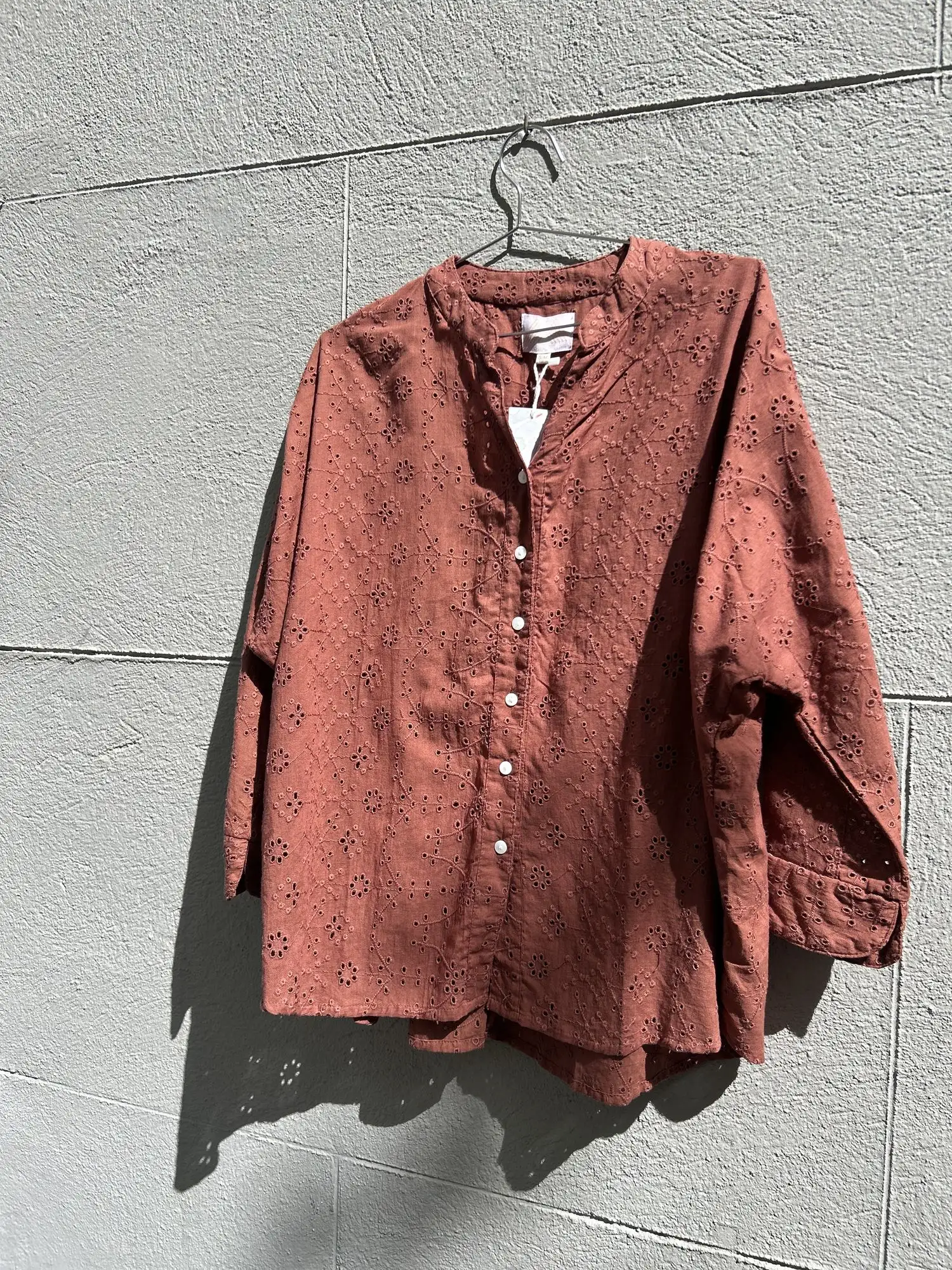 CAMISA MARION BURDEOS MAITANE BILBAO