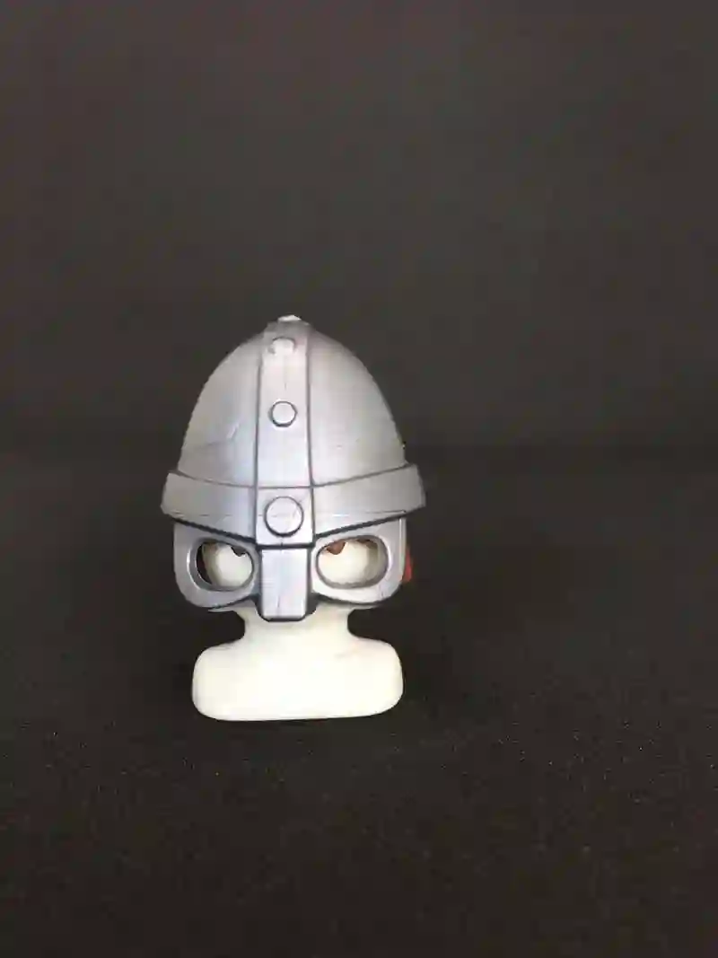 CASCO_0009, Casco Vikingo Anteojos Acero