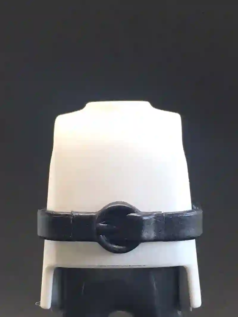 Cinto_0025, black belt with rear tetch