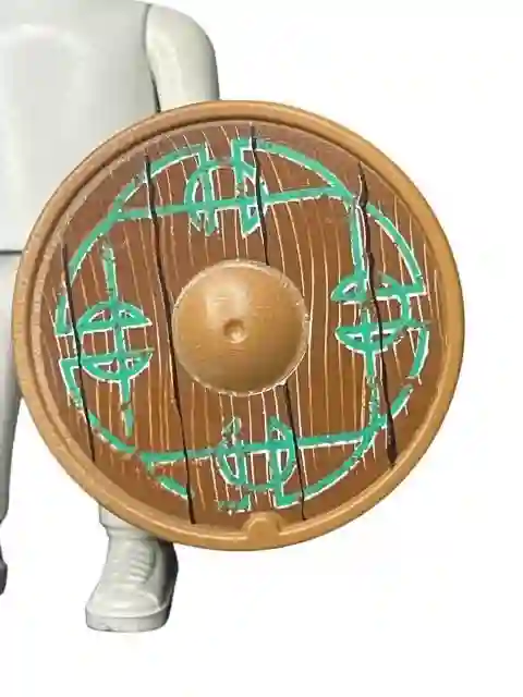 Shield_0270 Wooden round shield
