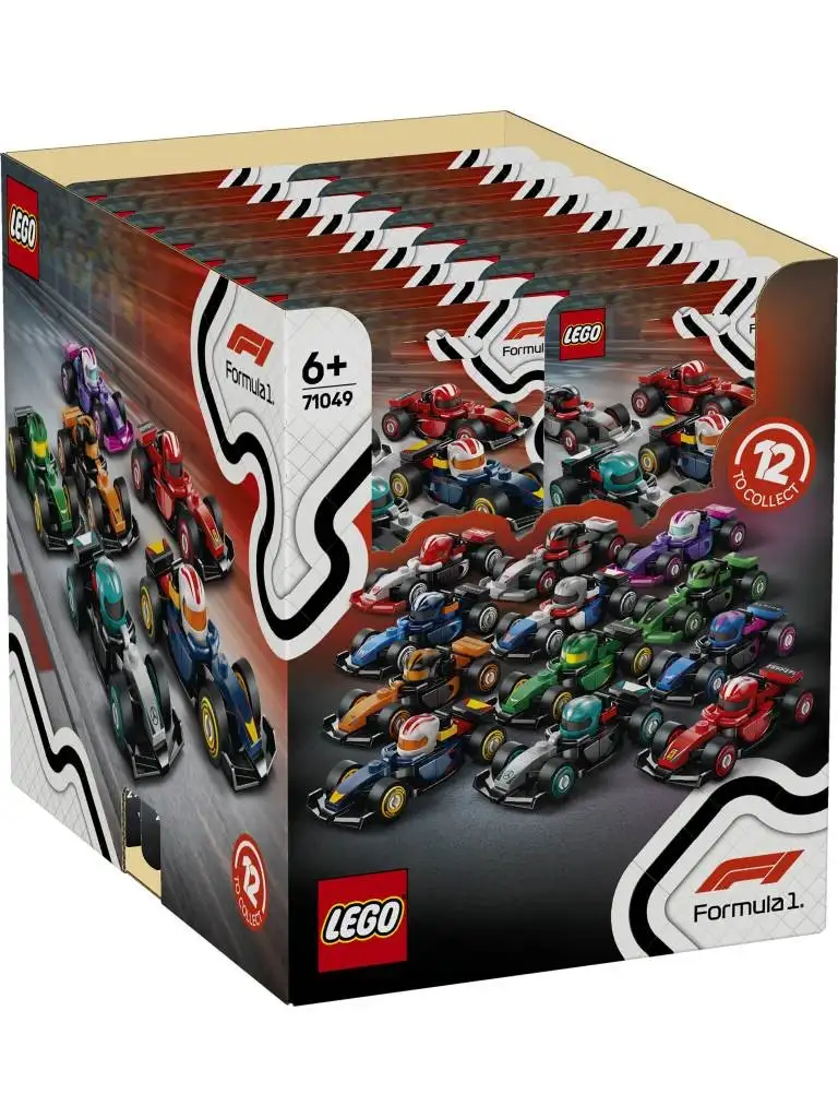 LEGO® 71049 Caja Completa Coches de F1 Coleccionables