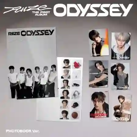 Pre-Order - RIIZE - ODYSSEY (1st Album) PHOTOBOOK RANDOM Version