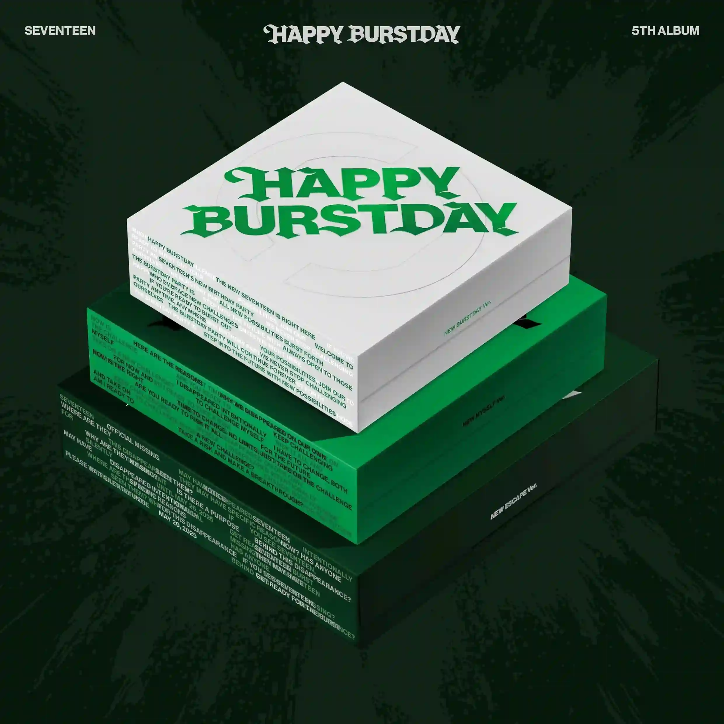 Pre-Order SEVENTEEN - HAPPY BURSTDAY (5th Album)