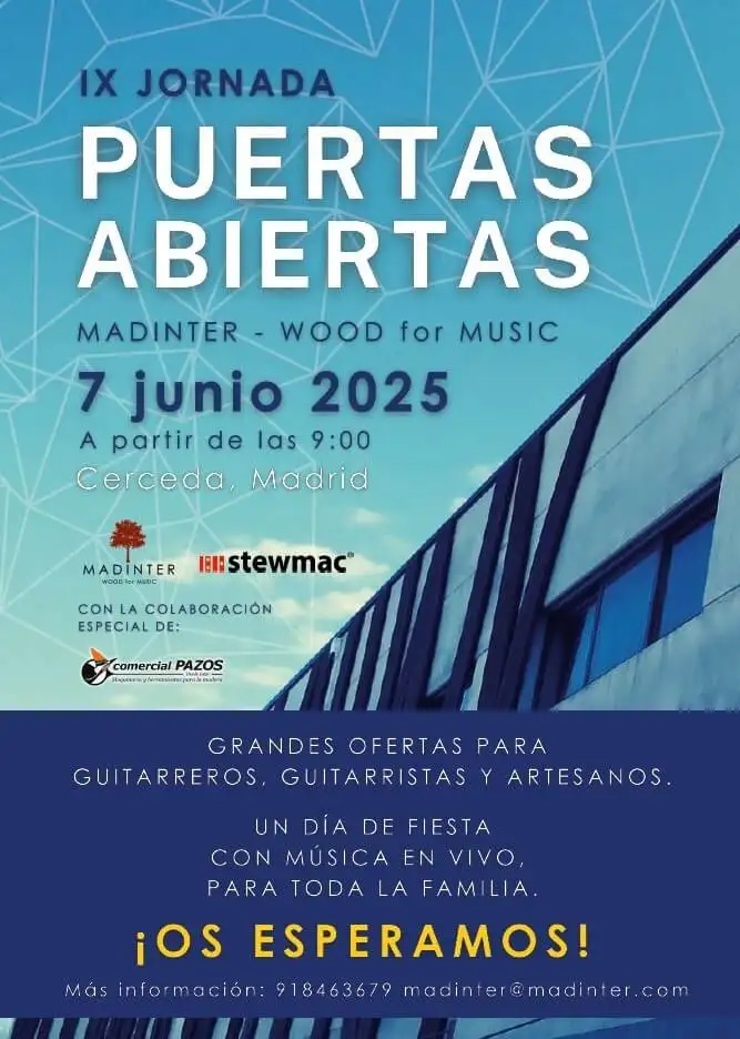 IX Jornada de puertas abiertas Madinter - 7 junio 2025