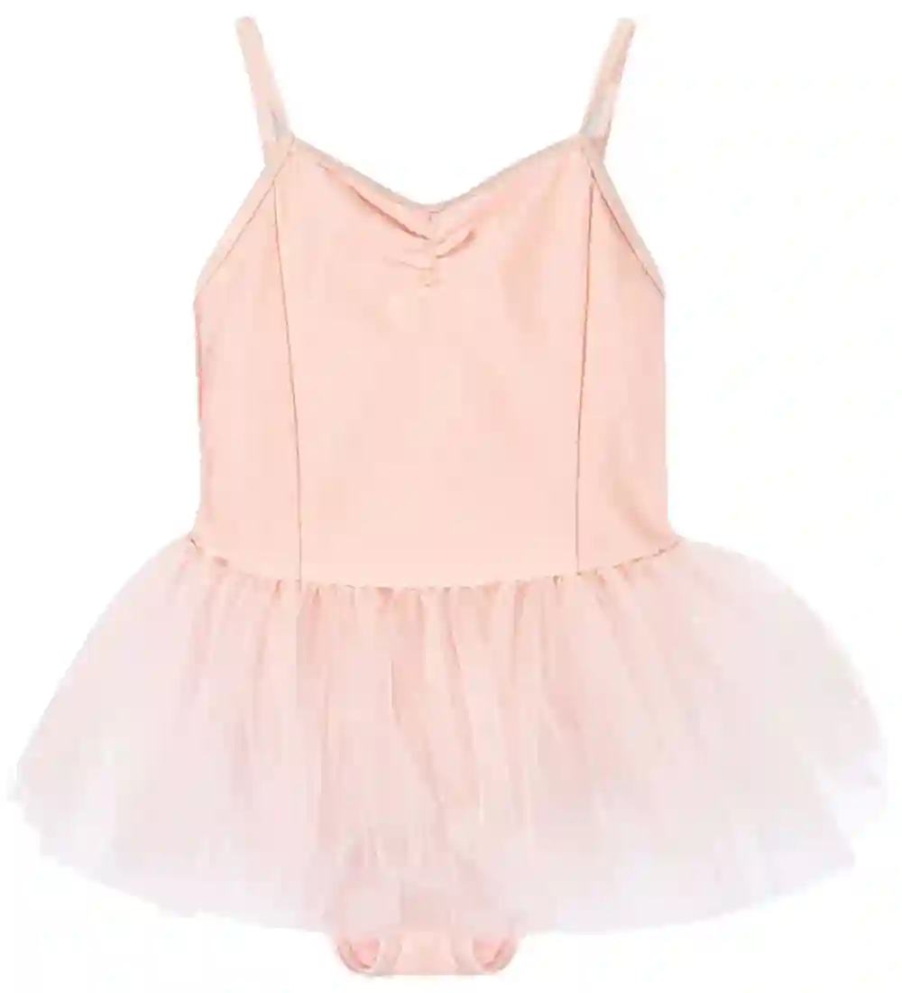 Gymnastics jersey with tulle skirt