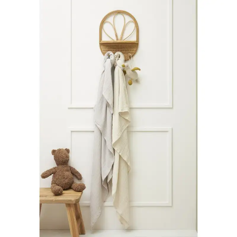 Pack 2 Large Muselinas Washed 120 x 120 cm Meyco Baby - Image 5