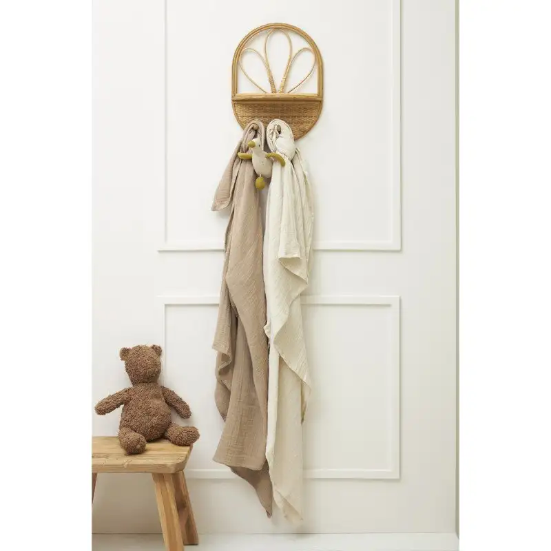 Pack 2 Large Muselinas Washed 120 x 120 cm Meyco Baby - Image 7
