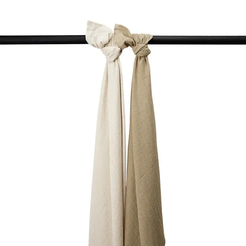 Pack 2 Large Muselinas Washed 120 x 120 cm Meyco Baby - Image 8