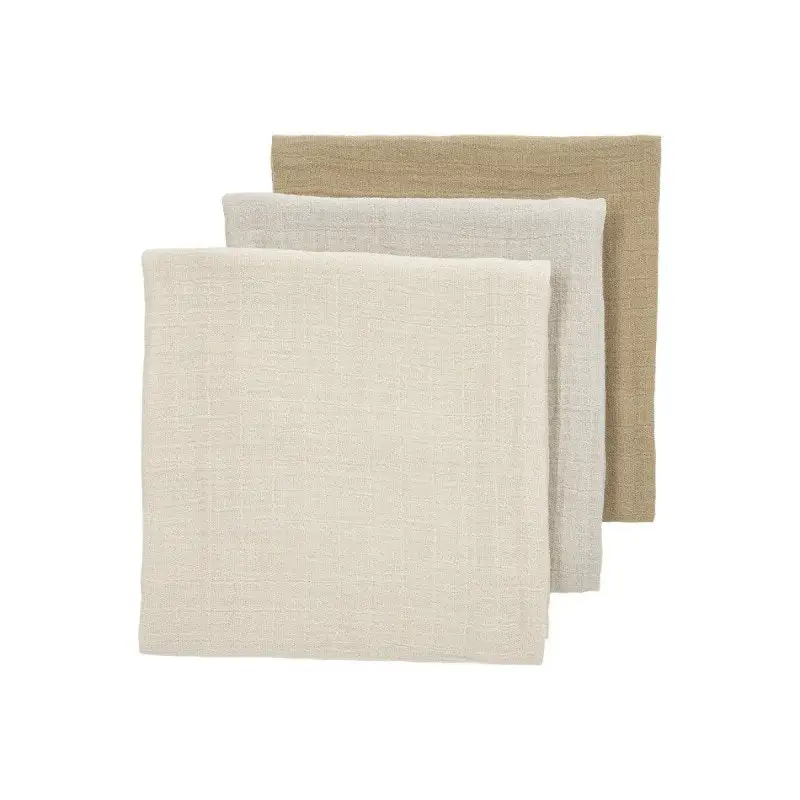 Pack 3 washed muslinas 70 x 70 cm meyco baby - Image 6