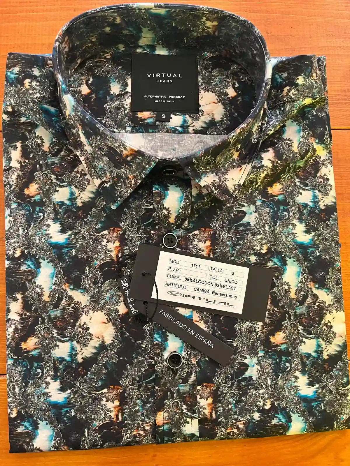 Camisa manga corta Virtual 1711