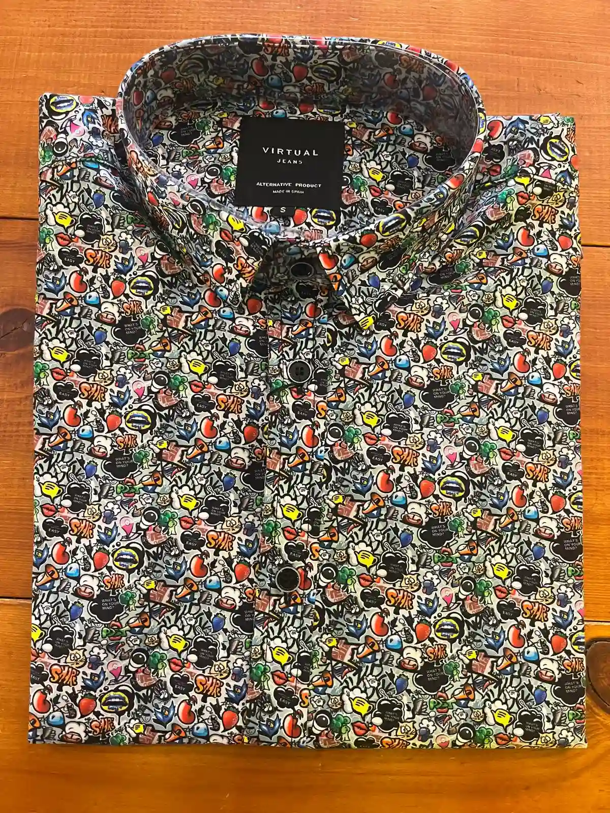 Virtual short manga shirt 2043