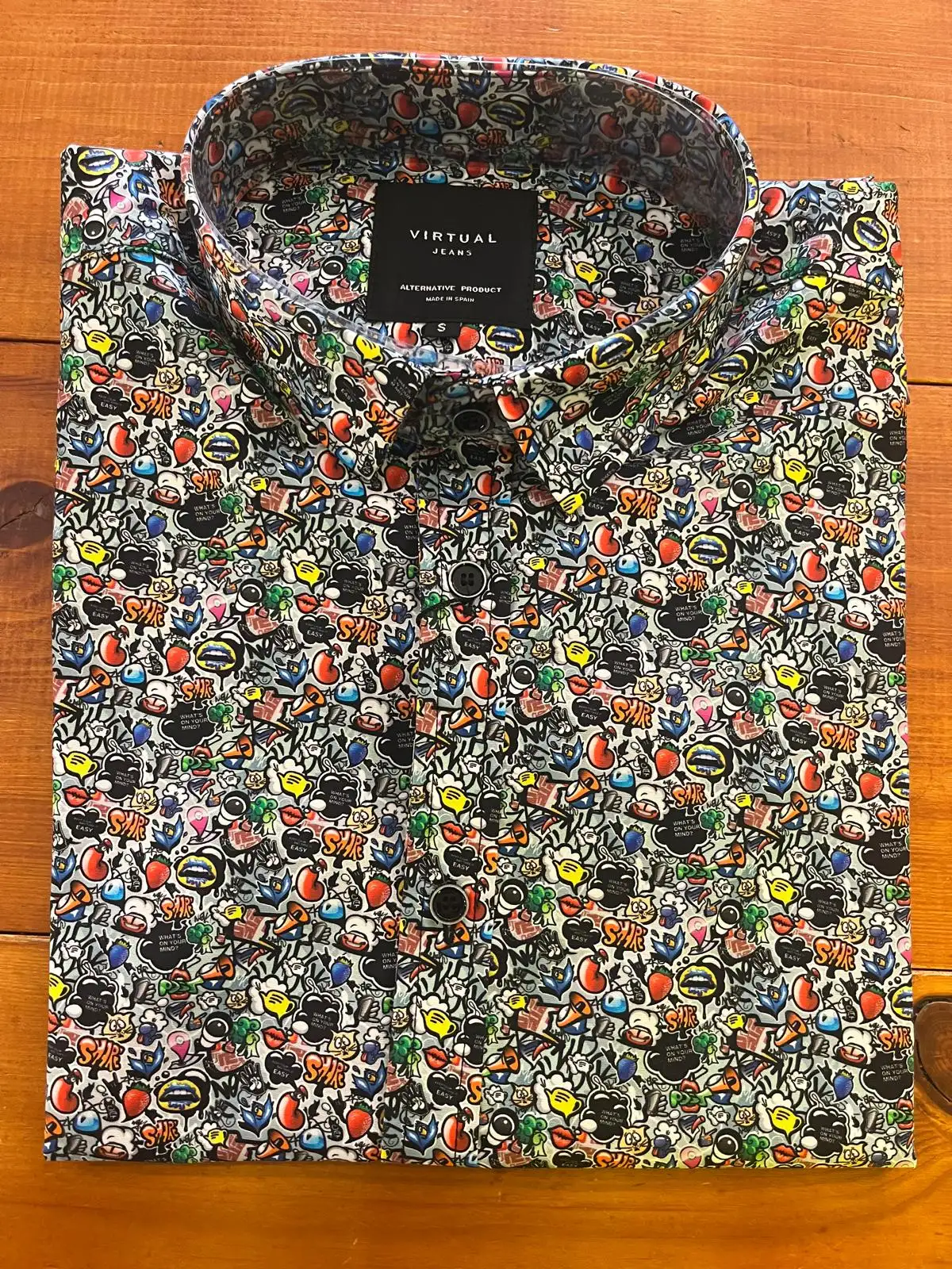 Virtual short manga shirt 2043