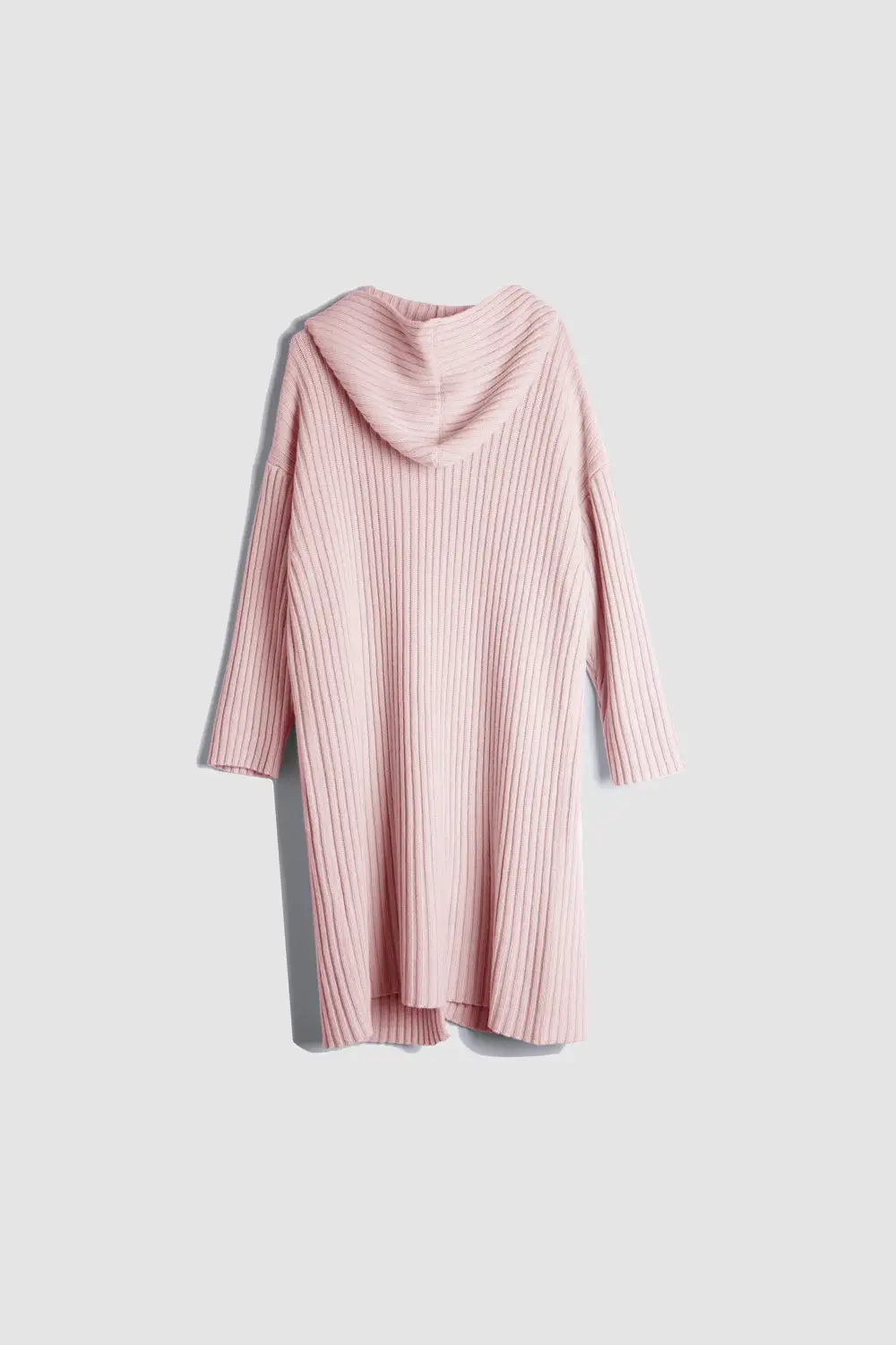 Mujer - Cárdigan ribbed con capucha - Imagen 12