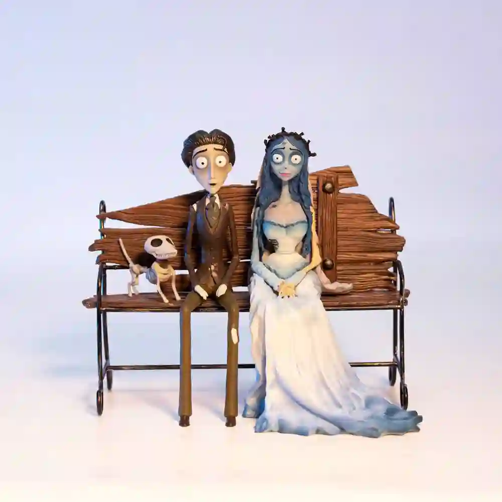 LA NOVIA CADAVER ESTATUA PVC ZERO TIME TO REST