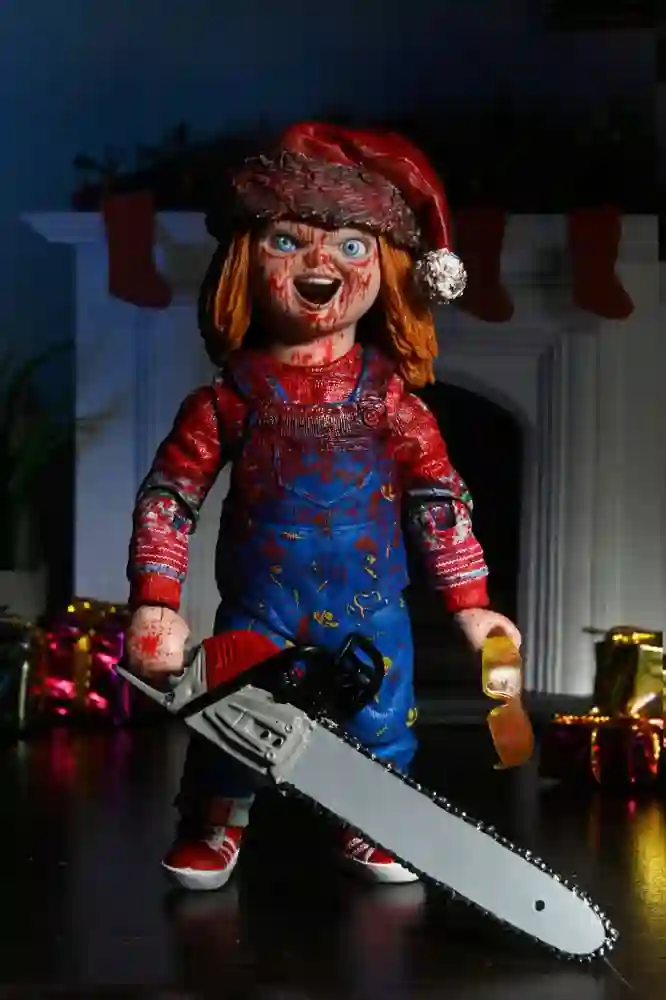 FIGURA NECA REEL TOYS CHUCKY EL MUÑECO DIABOLICO Ultimate Chucky (Holiday Edition)