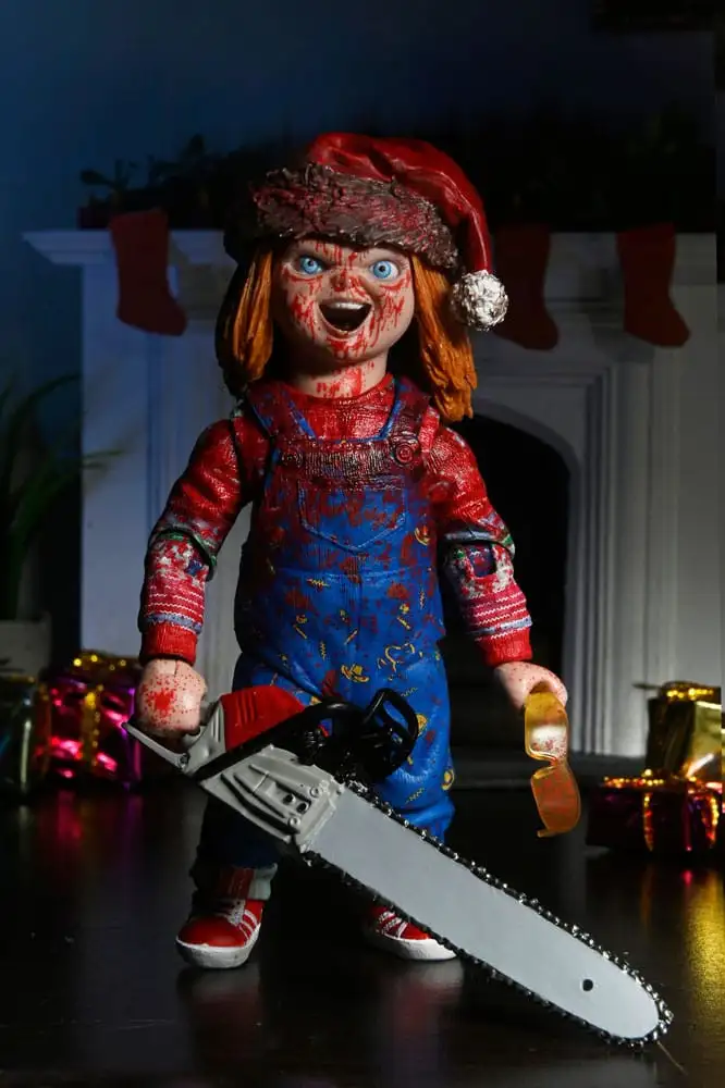 FIGURA NECA REEL TOYS CHUCKY EL MUÑECO DIABOLICO Ultimate Chucky (Holiday Edition)