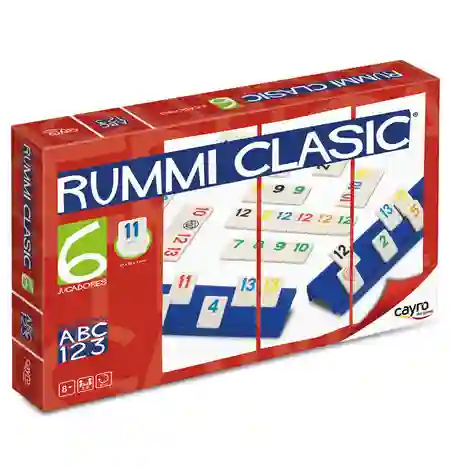 Rummy Clasic Grande Caja Cartón - 6 jugadores