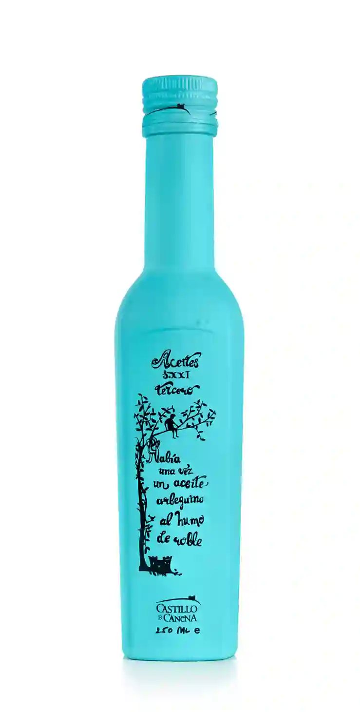 Castillo de Canena Ahumado con Fecha Preferente de Consumo 09/25 - Botella de vidrio 250 ml.