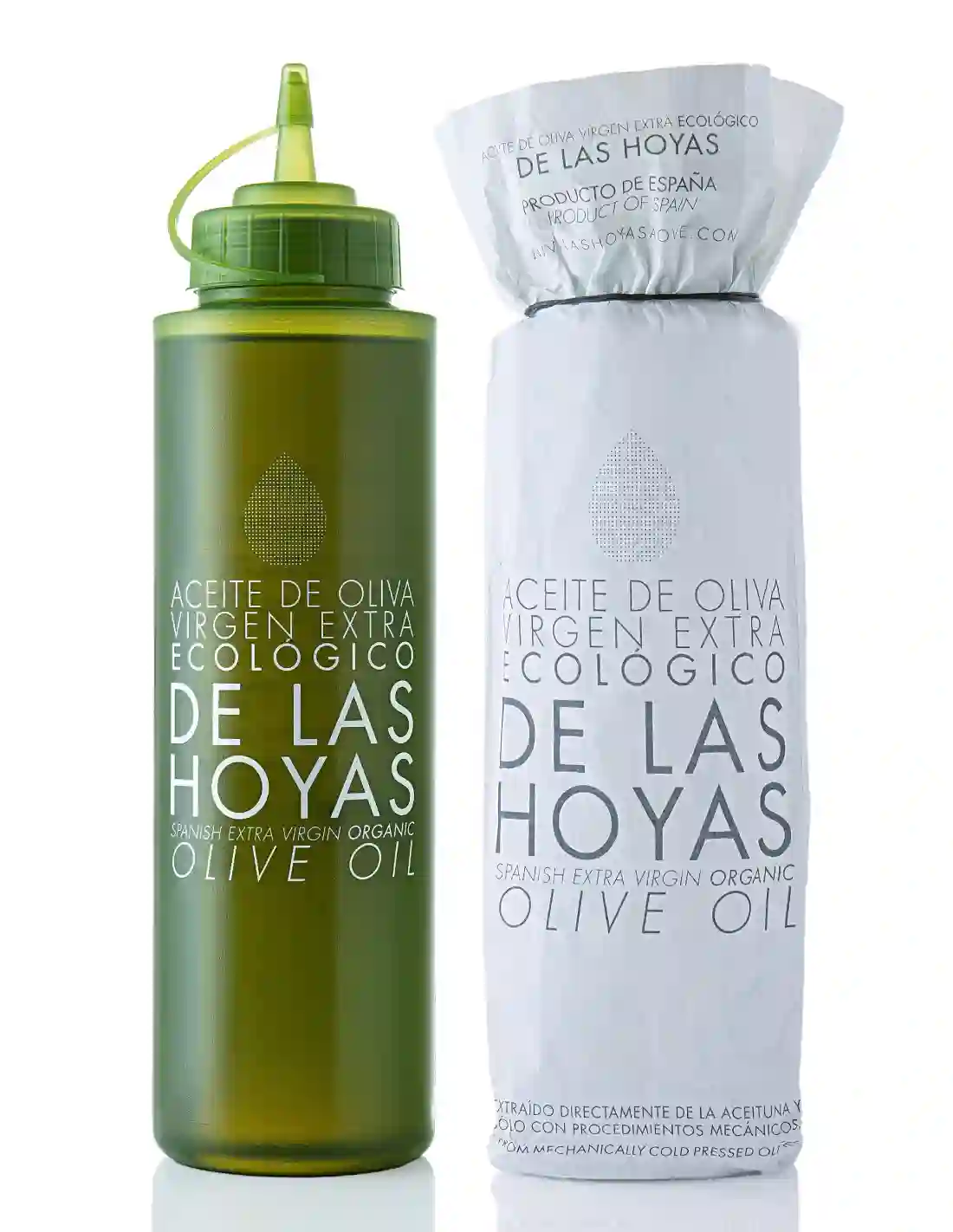 6x Las Hoyas AOVE Picual Ecológico - Biberón 750 ml.