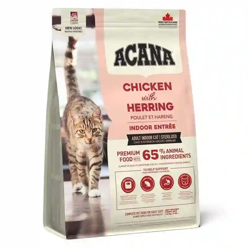 Acana Indoor Entrée Para Gatos 1,8Kg