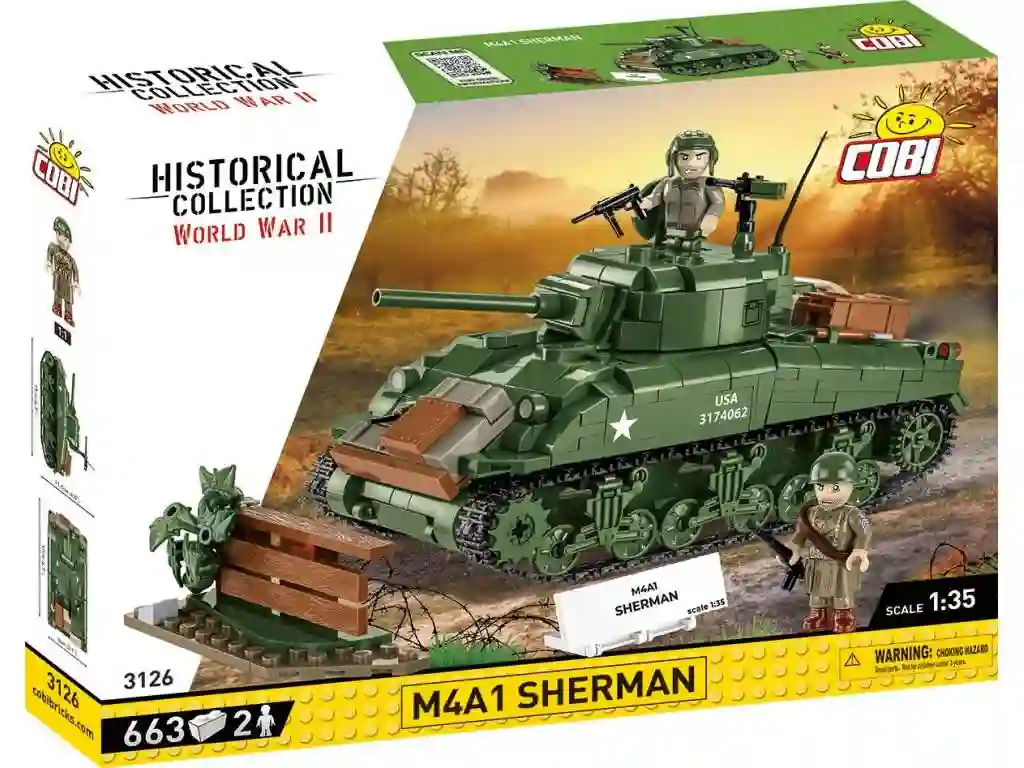 Cobi 3126 Sherman M4A1