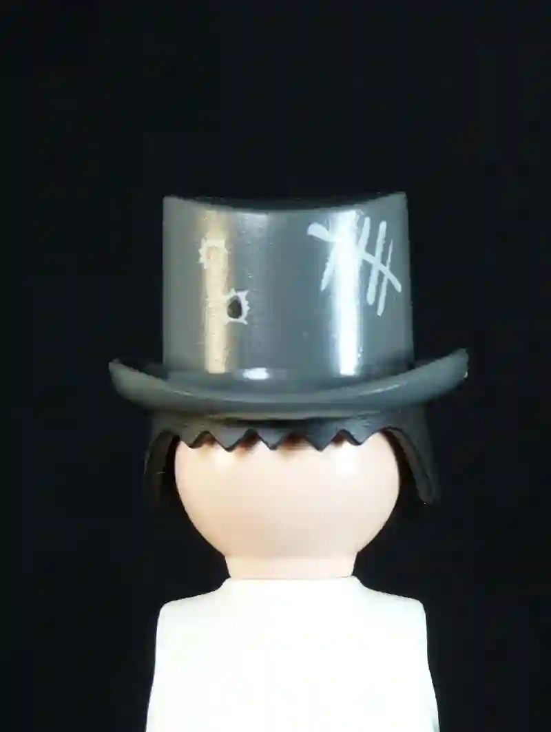 Hat_0189 Gray Copa Hat with Remielondos