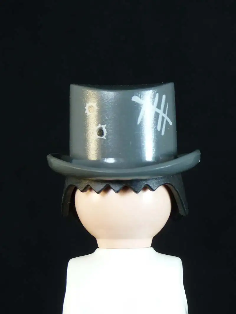 Hat_0189 Gray Copa Hat with Remielondos