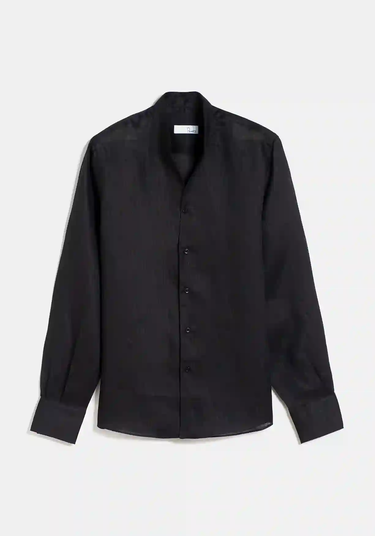 Camisa Lino Negra