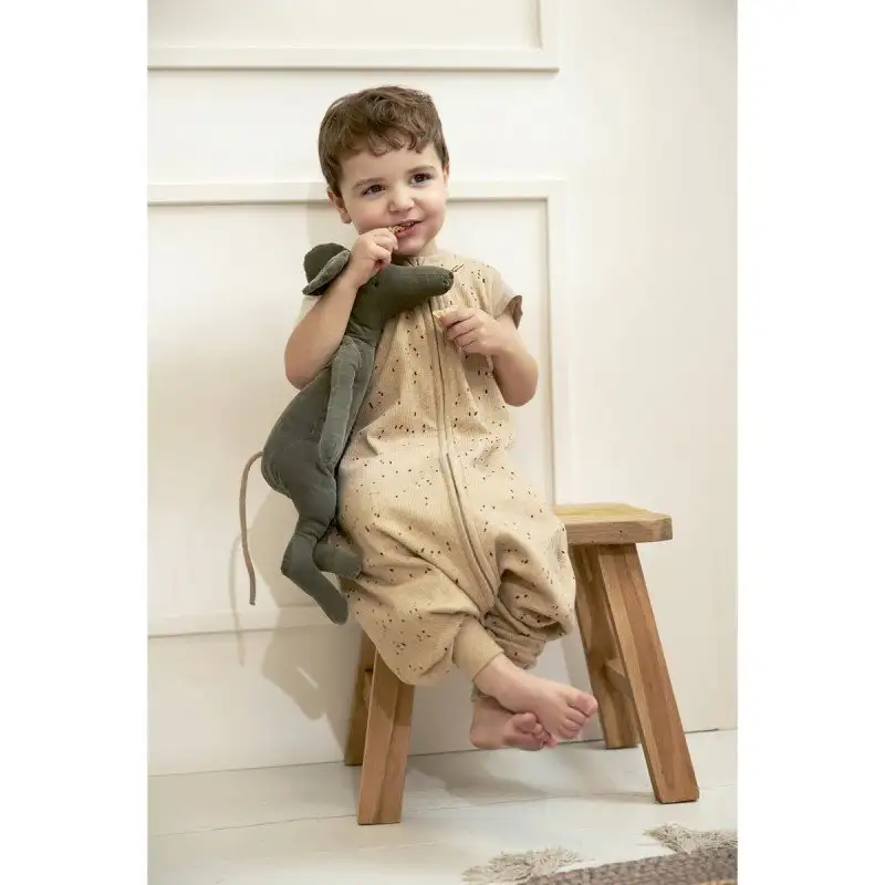 Pijama de dormir canalé con piernas (TOG 0.5) Verano Meyco Baby - Imagen 7